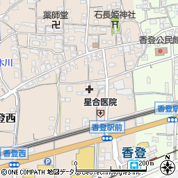 岡山県備前市香登西153-5周辺の地図