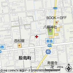 静岡県浜松市中央区原島町224周辺の地図