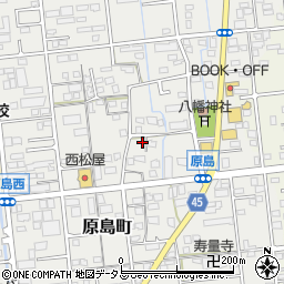 静岡県浜松市中央区原島町227周辺の地図