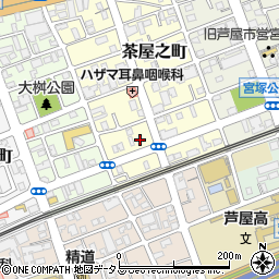 PT'SBURGERashiya周辺の地図
