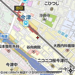 兵庫県西宮市今津水波町3-1周辺の地図