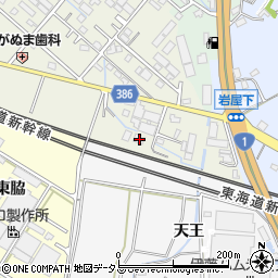 愛知県豊橋市東幸町東明9周辺の地図