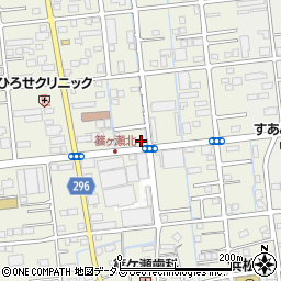 静岡県浜松市中央区篠ケ瀬町407周辺の地図