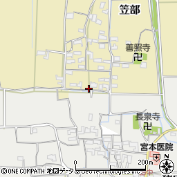 三重県伊賀市笠部552周辺の地図