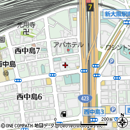 アーイアーク・お家のリフォームの専門店　淀川区受付センター周辺の地図