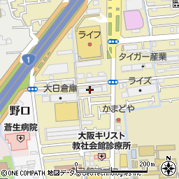 中井住宅建設周辺の地図