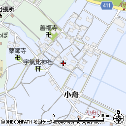 三重県津市小舟419周辺の地図