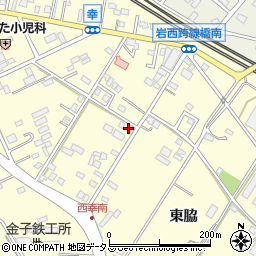 愛知県豊橋市西幸町古並225周辺の地図
