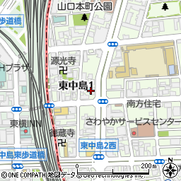 マイルド新大阪レジデンス３号館周辺の地図