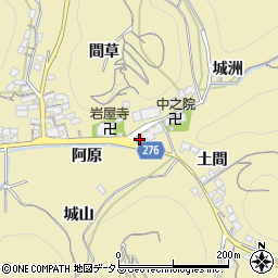 愛知県南知多町（知多郡）山海（阿原）周辺の地図