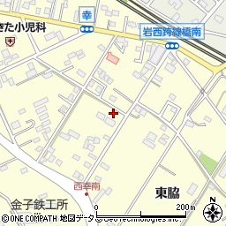 愛知県豊橋市西幸町古並225-5周辺の地図