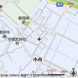 三重県津市小舟415-1周辺の地図