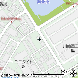 ニチカ周辺の地図