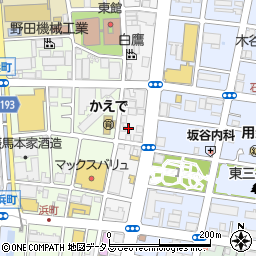 兵庫県西宮市鞍掛町周辺の地図