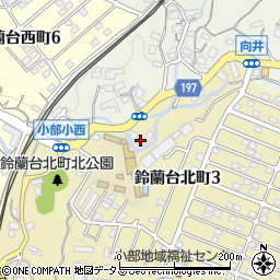 神戸市立すずかぜ幼稚園周辺の地図