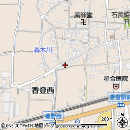 岡山県備前市香登西117周辺の地図