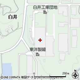 東洋製罐株式会社　静岡工場周辺の地図