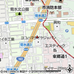 大阪府守口市菊水通2丁目17-8周辺の地図