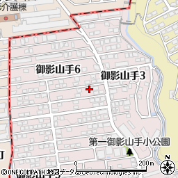 兵庫県神戸市東灘区御影山手6丁目4-31周辺の地図