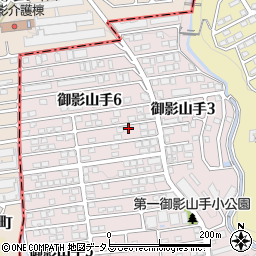 兵庫県神戸市東灘区御影山手6丁目4-30周辺の地図