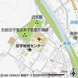 岡山市立足守小学校周辺の地図