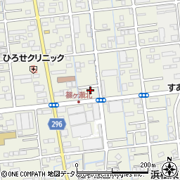 静岡県浜松市中央区篠ケ瀬町408周辺の地図