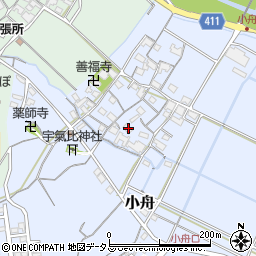 三重県津市小舟422-2周辺の地図