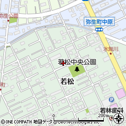 愛知県豊橋市曙町周辺の地図