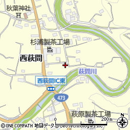 静岡県牧之原市西萩間334周辺の地図