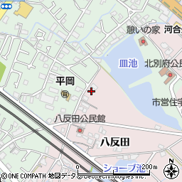 兵庫県加古川市平岡町八反田65周辺の地図