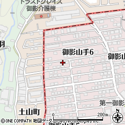 兵庫県神戸市東灘区御影山手6丁目6-21周辺の地図