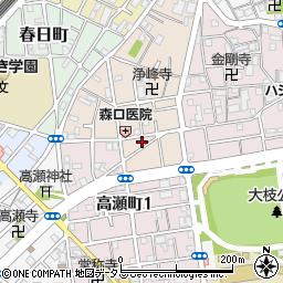 大阪府守口市大枝西町18-10周辺の地図
