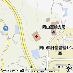 中国運輸局岡山運輸支局　総務企画課周辺の地図