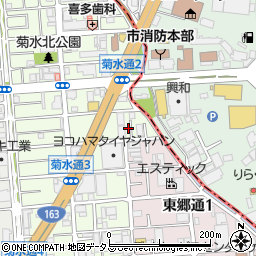 大阪府守口市菊水通2丁目17-2周辺の地図