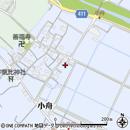 三重県津市小舟403-2周辺の地図