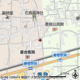 岡山県備前市香登西257周辺の地図