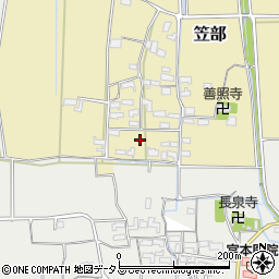 三重県伊賀市笠部532周辺の地図