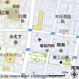 兵庫県西宮市久保町周辺の地図