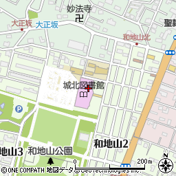 静岡県浜松市中央区和地山2丁目周辺の地図