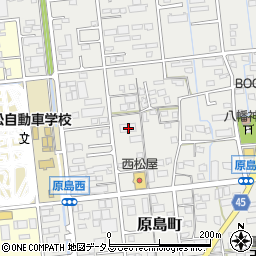静岡県浜松市中央区原島町486周辺の地図