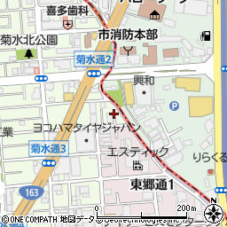大阪府守口市菊水通2丁目18周辺の地図