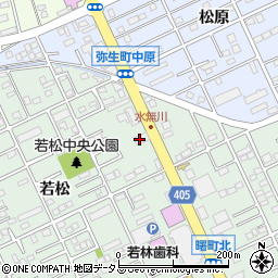スギ薬局　豊橋曙店周辺の地図