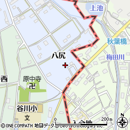 愛知県豊橋市雲谷町八尻122-7周辺の地図