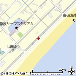 静波海水浴場トイレ３周辺の地図