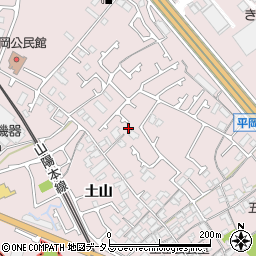 兵庫県加古川市平岡町土山604-23周辺の地図