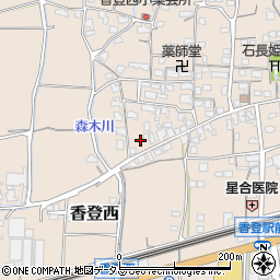 岡山県備前市香登西342周辺の地図