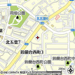 ウエルシア薬局神戸鈴蘭台西町店周辺の地図