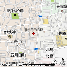 協栄自治会館周辺の地図