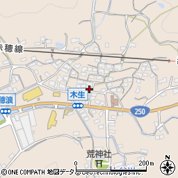 岡山県備前市穂浪1319-1周辺の地図