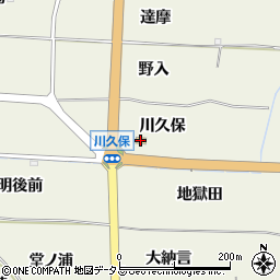 ファミリーマート木津川久保店周辺の地図